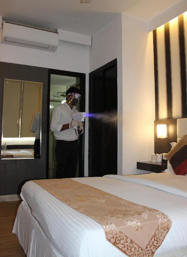 Hotel Jukaso Inn Down Town Nuova Delhi Esterno foto