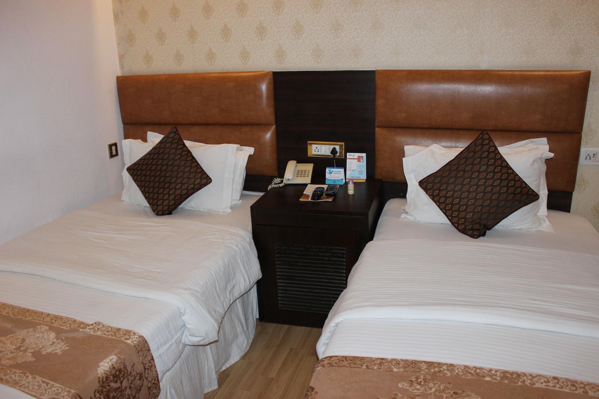 Hotel Jukaso Inn Down Town Nuova Delhi Esterno foto